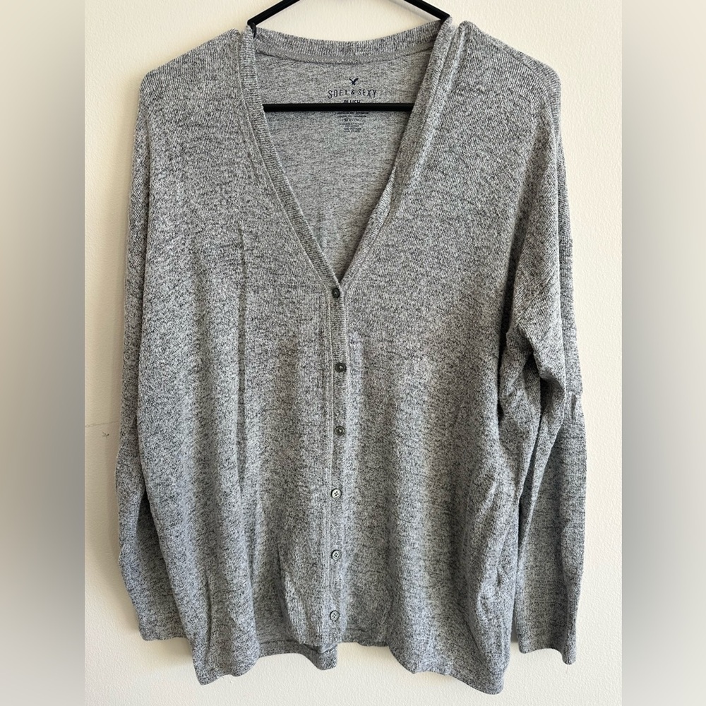 American Eagle Soft & Sexy Plush Cardigan
